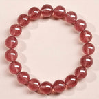 草莓晶「好姻緣系列」手串【鹿耳門天后宮祈福加持】