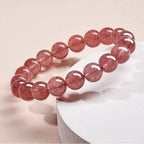 草莓晶「好姻緣系列」手串【鹿耳門天后宮祈福加持】