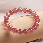 草莓晶「好姻緣系列」手串【鹿耳門天后宮祈福加持】