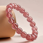 草莓晶「好姻緣系列」手串【鹿耳門天后宮祈福加持】