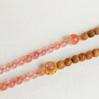 好姻緣系列手串南紅瑪瑙冰飄柚木【台南鹿耳門天后宮祈福加持】