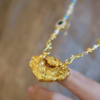 新中式多寶項鍊多寶珐琅配件錦鯉如意鎖項鍊「圓滿開運」【首廟天壇天公廟祈福加持】