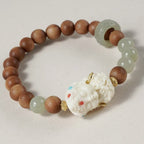 老山檀香白度母象牙果手串 · 平安護佑系列【首廟天壇天公廟祈福加持】