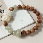 老山檀香白度母象牙果手串 · 平安護佑系列【首廟天壇天公廟祈福加持】