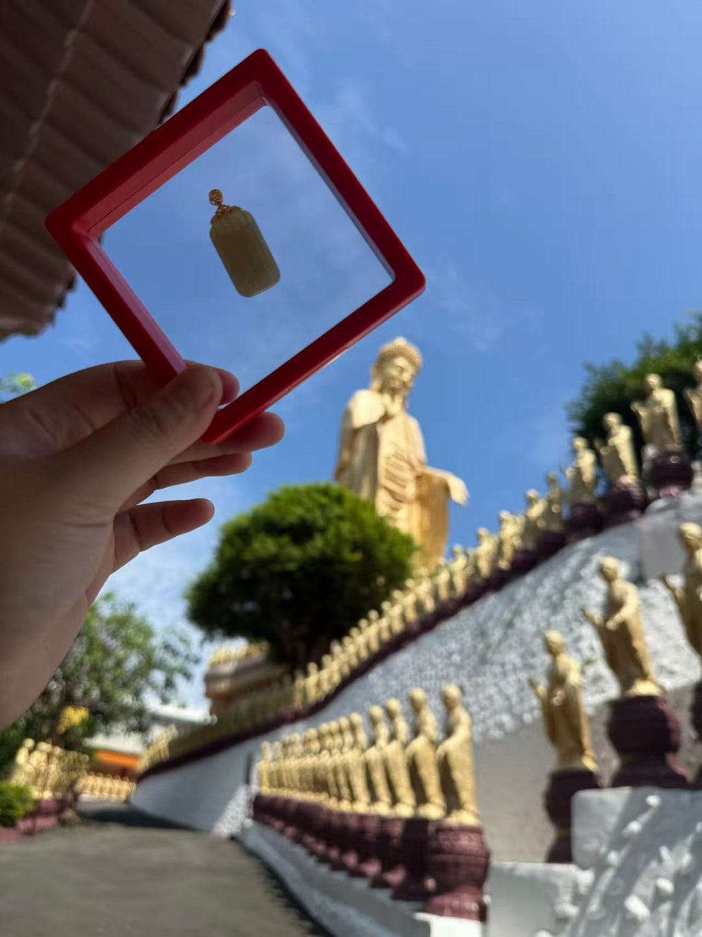 和田玉五條經文扣無事牌· 平安好運系列【佛光山高雄祈福加持】