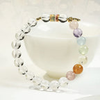 「平安護佑系列」白水晶手串【首廟天壇天公廟祈福加持】