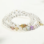 「平安護佑系列」白水晶手串【首廟天壇天公廟祈福加持】