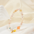 櫻為有你「好姻緣系列」櫻花瑪瑙多寶夏季手串【台南鹿耳門天后宮祈福加持】