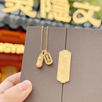 銀鍍金貔貅項鍊「財源廣進」【祈福加持】