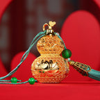 黃銅花絲葫蘆擺件「好運顺」 【祈福加持】
