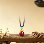 天然高含量朱砂吊墜蜜蠟項鏈「好運來系列」 【台南首廟天壇天公廟祈福加持】