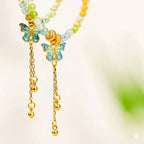 彩運福蝶「好運來系列」碧璽手串 【鹿耳門天后宮祈福加持】