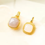 玉如意「平安順系列」和田玉項鍊吊墜煙紫藕粉如意女節日禮物【佛光山祈福加持】