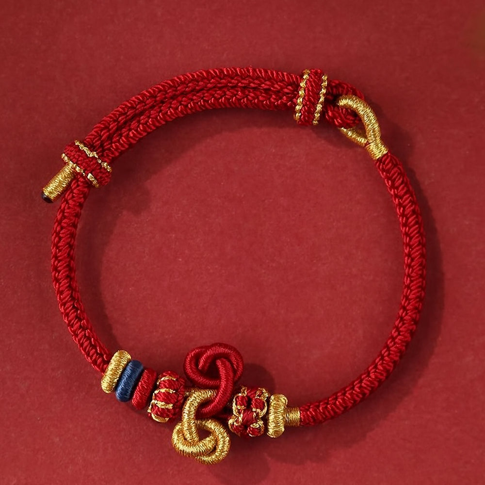 「開智系列」上岸文昌結手繩手工編織錦鯉紅繩 【臺南孔廟祈福加持】