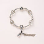 綠紫幽靈銀制手串「事業順系列」藏銀 【首廟天壇天公廟祈福加持】