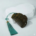 吉祥如意綠檀木質梳子「寓意好物系列」【台南首廟天壇天公廟祈福加持】