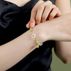 和田玉手串女款平安扣手鏈「和田玉系列」【首廟天壇天公廟祈福加持】