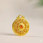 越轉越有「事業順系列」項鍊吊墜 掐絲八寶吉祥鏤空可轉動 【鹿耳門天后宮祈福加持】