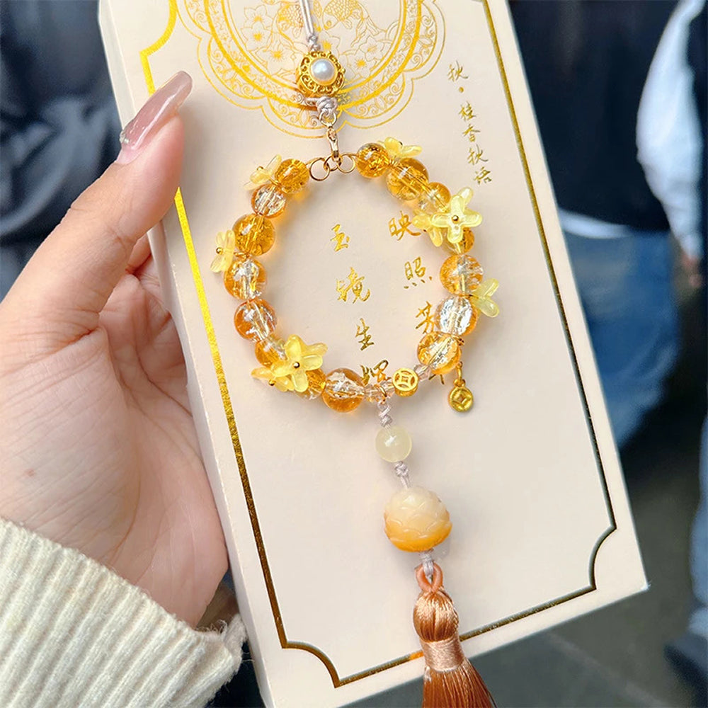 富貴花小金币「財源廣進」汽車掛件 【祈福加持】