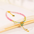 彩運福蝶「好運來系列」碧璽手串 【鹿耳門天后宮祈福加持】