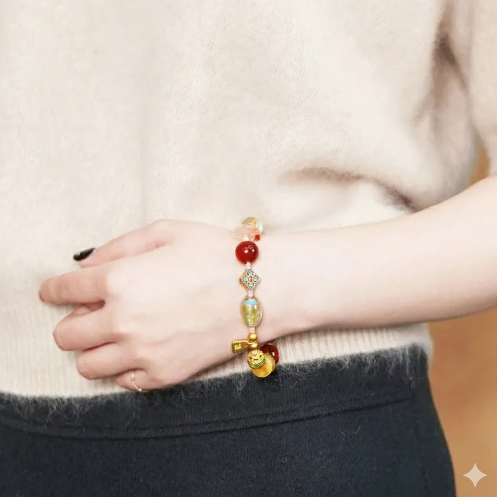 通寶十二色載手串「圓滿開運」【首廟天壇天公廟祈福加持】