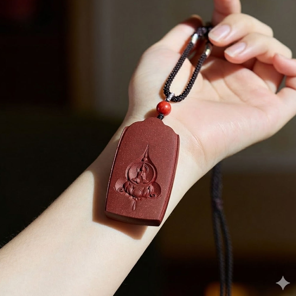 玫瑰合香珠蓮花觀音項鍊配飾「好運顺」【祈福加持】