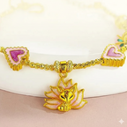 遇金香「好姻緣系列」梵仙山九尾狐吊墜手串【台南鹿耳門天后宮祈福加持】