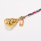 黃銅葫蘆「財源廣進」鑰匙扣掛件【祈福加持】