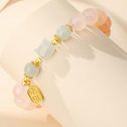 閩粵緋紅瑪瑙手串女和田玉貓咪「和田玉系列」【首廟天壇天公廟祈福加持】