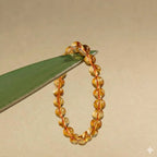 聚金池「來財系列」黃水晶手串天然淨體高檔手串轉運手鏈 【鹿耳門天后宮祈福加持】