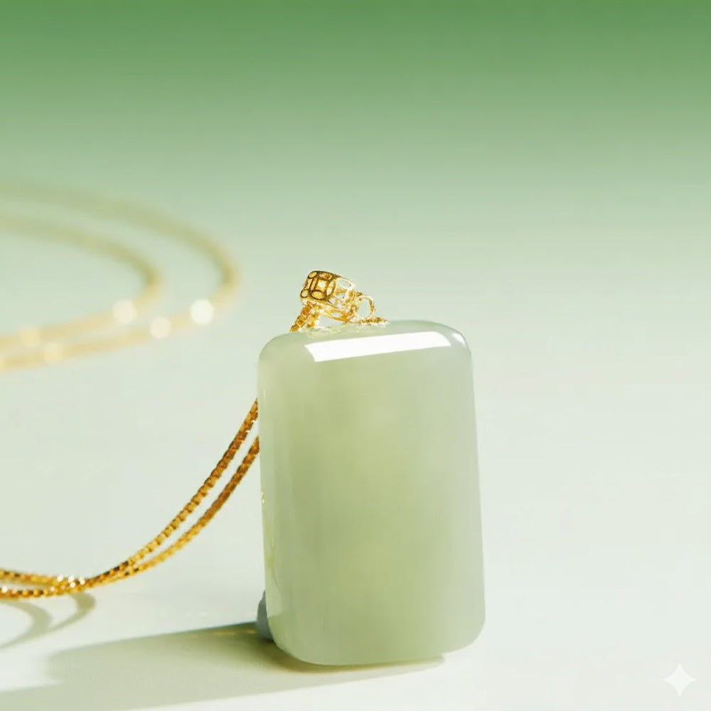 和田玉無事牌吊墜「和田玉系列」【台南首廟天壇天公廟祈福加持】