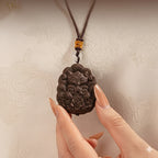 平安狐「好姻緣系列」古法香牌掛件九尾狐車掛天然香牌 【鹿耳門天后宮祈福加持】