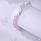 貔貅足銀手串九紫離火轉運珠紫水晶手鏈「圓滿開運」【首廟天壇天公廟祈福加持】