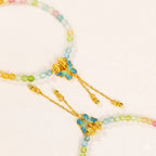 彩運福蝶「好運來系列」碧璽手串 【鹿耳門天后宮祈福加持】