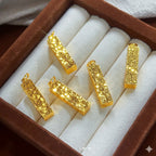 碎碎冰小金條吊墜項鍊「招財系列」【祈福加持】