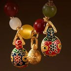 南紅瑪瑙吞金獸「自在安心系列」太歲手串吉祥如意平安手鍊護身【首廟天壇天公廟祈福加持】