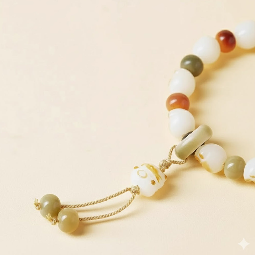 玲瓏可愛貓爪菩提手串「財運來」【首廟天壇天公廟祈福加持】