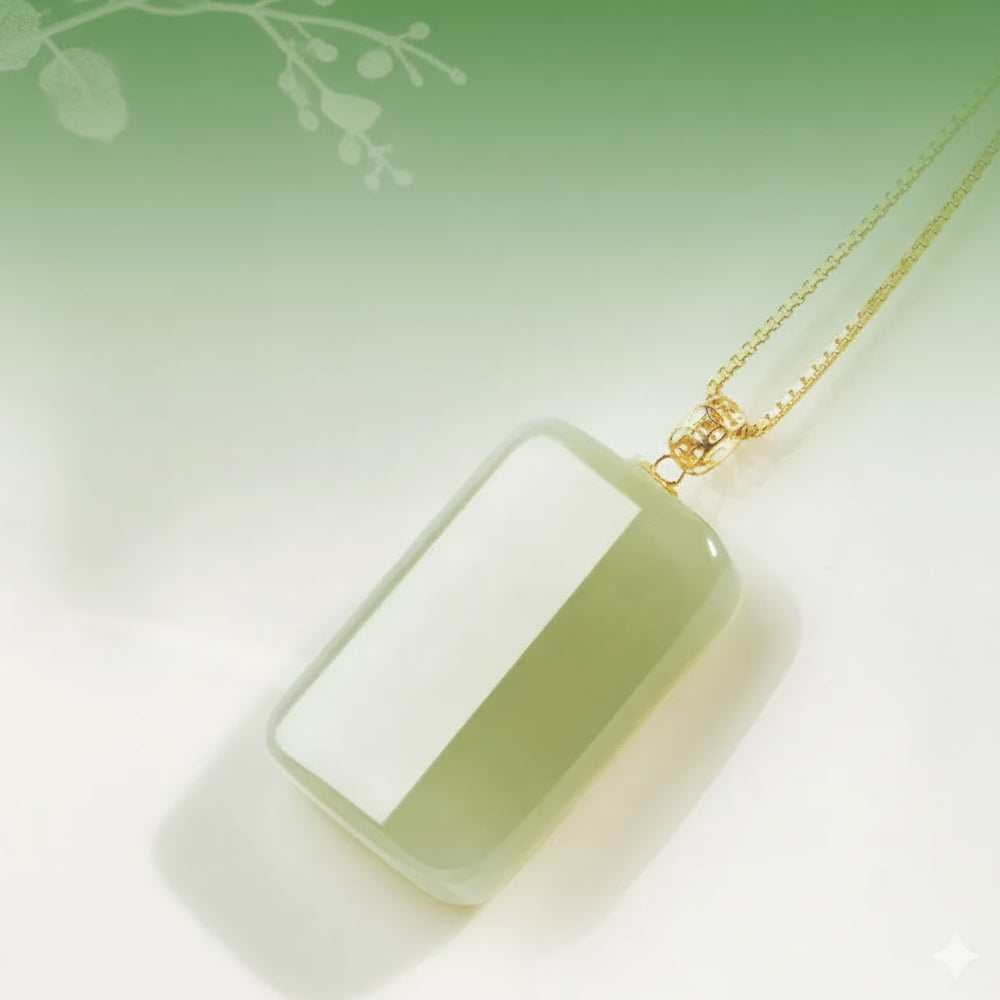 和田玉無事牌吊墜「和田玉系列」【台南首廟天壇天公廟祈福加持】