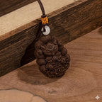 平安狐「好姻緣系列」古法香牌掛件九尾狐車掛天然香牌 【鹿耳門天后宮祈福加持】