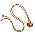 紅色小馬「馬上有錢」項鍊吊墜 【祈福加持】