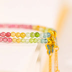 彩運福蝶「好運來系列」碧璽手串 【鹿耳門天后宮祈福加持】