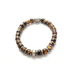 天然黃虎眼石直切歸圓手串「招財系列」【祈福加持】