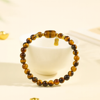 「來財系列」虎眼石手串【台南首廟天壇天公廟祈福加持】