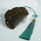 吉祥如意綠檀木質梳子「寓意好物系列」【台南首廟天壇天公廟祈福加持】