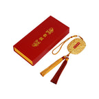 實心黃銅雙龍挂牌「好運顺」【祈福加持】