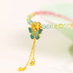 彩運福蝶「好運來系列」碧璽手串 【鹿耳門天后宮祈福加持】