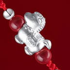 2026馬年 S999 足銀小馬耳環「馬上有錢」 【祈福加持】