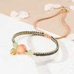 南紅瑪瑙S925純銀蓮花編織手繩「圓滿開運」【首廟天壇天公廟祈福加持】