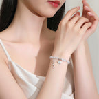 紅瑪瑙太陽石轉運珠手串S925純銀祥云牌手鏈「圓滿開運」【首廟天壇天公廟祈福加持】