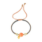 南紅瑪瑙S925純銀蓮花編織手繩「圓滿開運」【首廟天壇天公廟祈福加持】